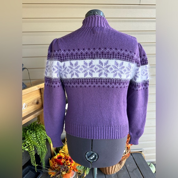 Vintage 1980’s Marceau Sports 100% wool made in the USA sweater - Picture 4 of 6